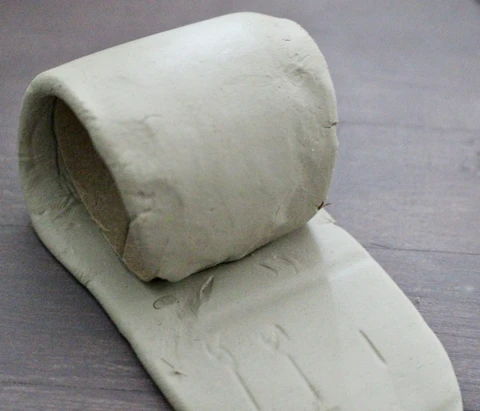 Create beautiful air dry clay napkin rings. Learn how in this post!